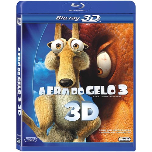 Blu-ray a Era do Gelo 3 - 3D