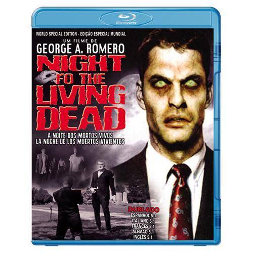 Blu-Ray a Noite dos Mortos Vivos - George A. Romero