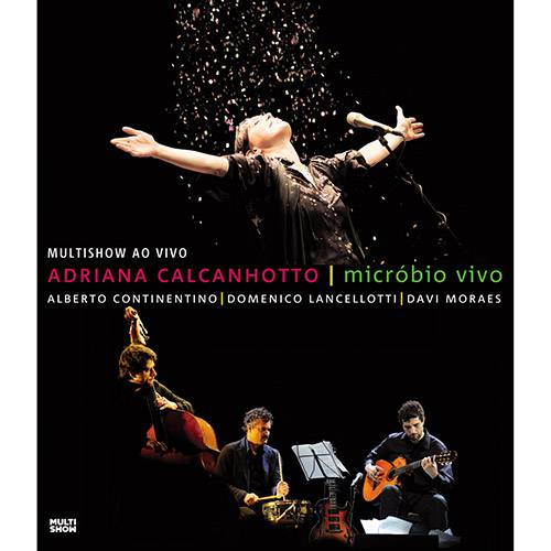 Blu-ray Adriana Calcanhoto - Micróbio Vivo: Multishow ao Vivo