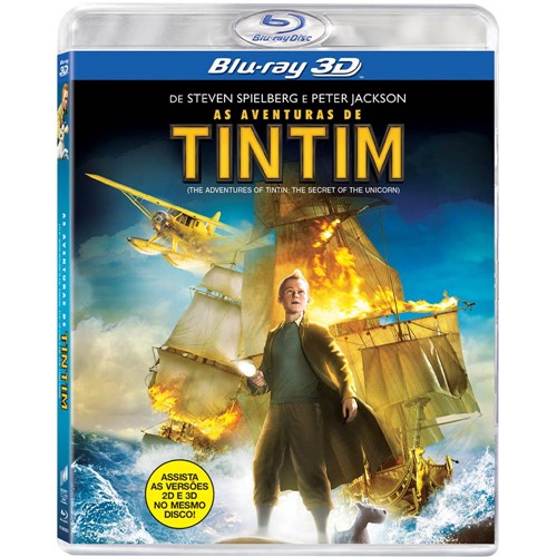 Blu-ray as Aventuras de Tintim (3D)