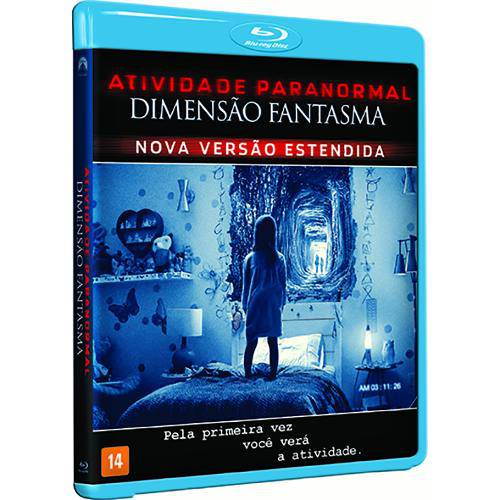 Blu-Ray - Atividade Paranormal: Dimensão Fantasma