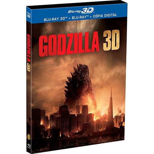 Blu-ray + Blu-ray 3D - Godzilla (2 Discos)