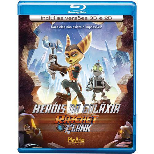 Blu-Ray + Blu-Ray 3d - Heróis da Galáxia - Ratched Clank