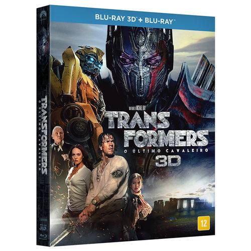 Blu-ray + Blu-ray 3d - Transformers: o Último Cavaleiro