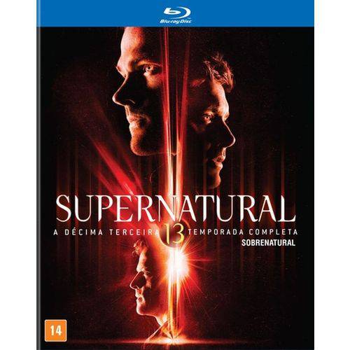 Blu Ray Box - 13 Temporada de Supernatural - 4 Discos