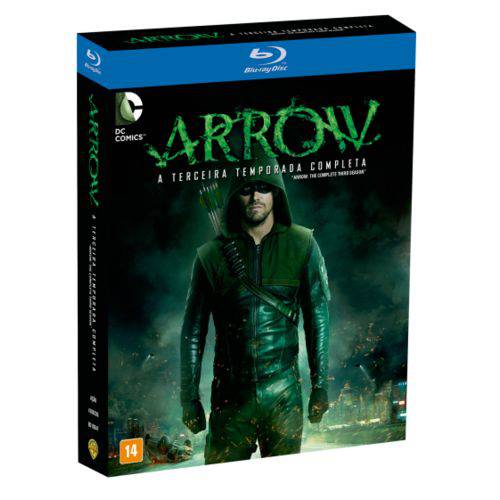 Blu-Ray Box - Arrow - 3ª Temporada Completa (4 Discos)