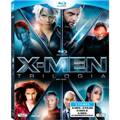 Blu-Ray - Box X-Men - Trilogia (3 Discos)