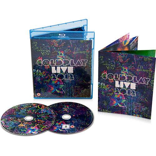 Blu Ray + Cd Coldplay-Live 2012