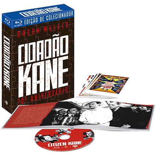 Blu-ray Cidadão Kane - Edição de Colecionador