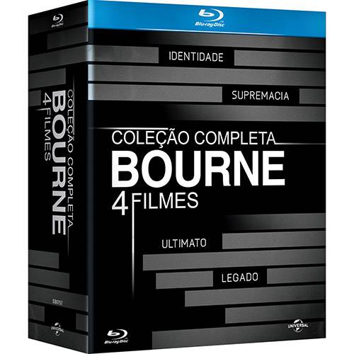 Blu-Ray - Coleção Bourne (4 Discos)