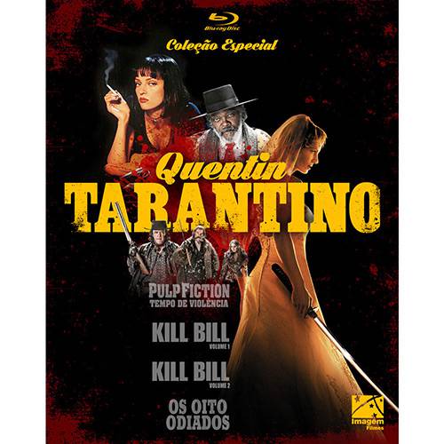 Blu-Ray Coleção Especial Quentin Tarantino (4 Discos)