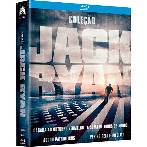 Blu-Ray - Coleção Jack Ryan (4 Discos)
