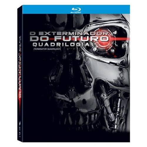 Blu-Ray Coleção o Exterminador do Futuro - Quadrilogia - 4 Discos