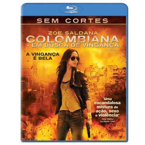 Blu-Ray Colombiana - em Busca de Vingança