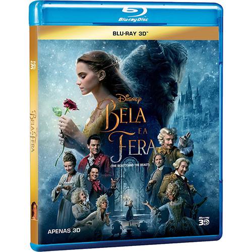 Blu-ray 3D a Bela e a Fera