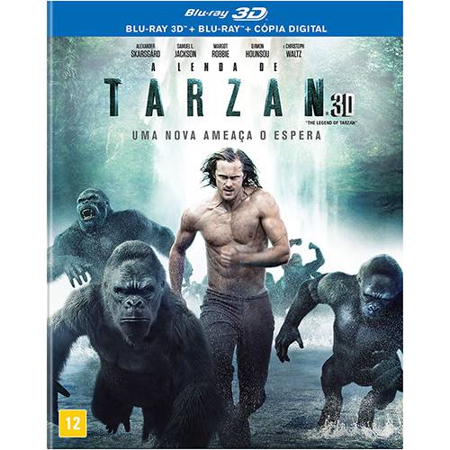 Blu-ray 3D a Lenda de Tarzan