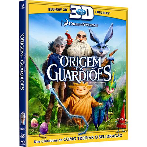 Blu-Ray 3D - a Origem dos Guardiões (Blu-Ray 3D + Blu-Ray)