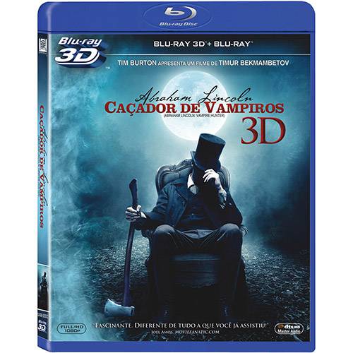 Blu-Ray 3D - Abraham Lincoln: Caçador de Vampiros