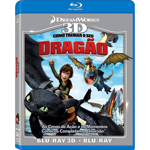Blu-ray 3D - Como Treinar Seu Dragão (Blu-ray 3D + Blu-ray)