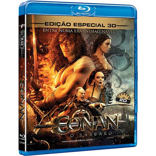 Blu-Ray 3D Conan - o Bárbaro