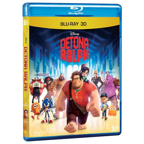 Blu-Ray 3d - Detona Ralph