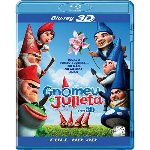 Blu-Ray 3D - Gnomeu e Julieta