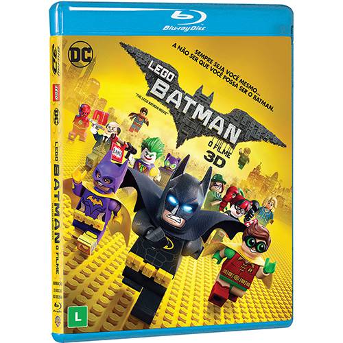 Blu-ray 3D Lego Batman o Filme