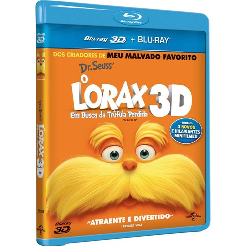 Blu-ray 3D o Lorax - em Busca da Trúfula Perdida