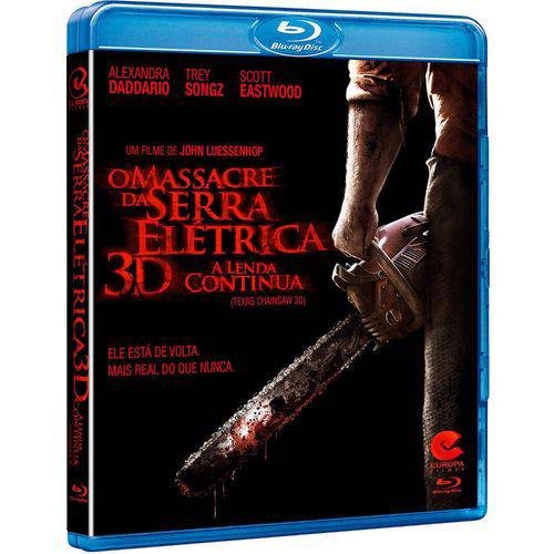 Blu-ray 3D - o Massacre da Serra Elétrica - a Lenda Continua