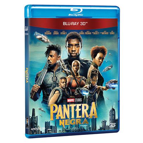 Blu-Ray 3D - Pantera Negra