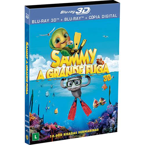 Blu-Ray 3D - Sammy: a Grande Fuga (Blu-Ray + Blu-Ray 3D + Cópia Digital)