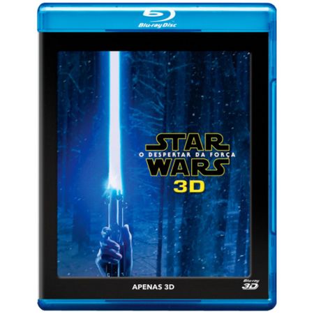 Blu-Ray 3D Star Wars - o Despertar da Força