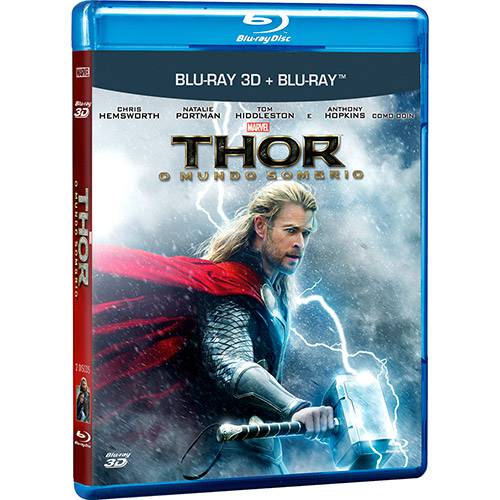 Blu-Ray 3D - Thor: o Mundo Sombrio (Blu-Ray 3D+Blu-Ray)