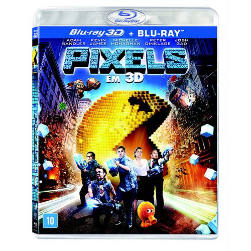 Blu-Ray Duplo (2d 3d) - Pixels