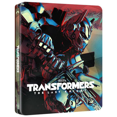 Blu-ray Duplo Steelbook - Transformers - o Último Cavaleiro