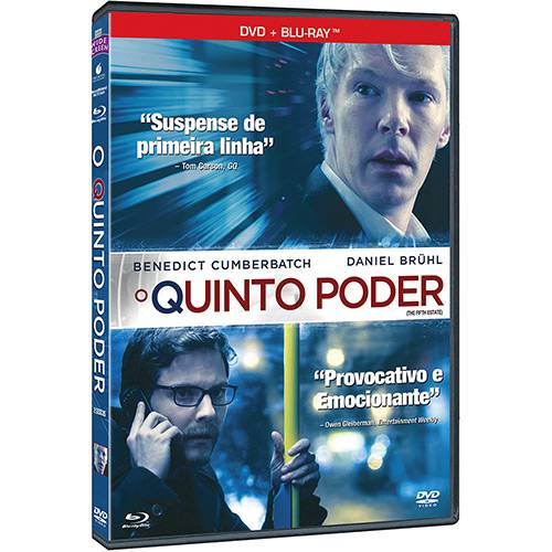 Blu-ray + DVD - o Quinto Poder