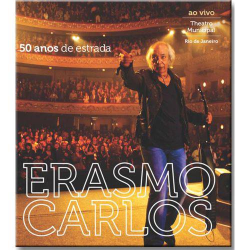 Blu Ray Erasmo Carlos - 50 Anos de Estrada ao Vivo