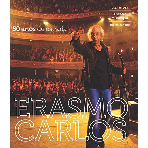Blu-ray Erasmo Carlos - 50 Anos de Estrada