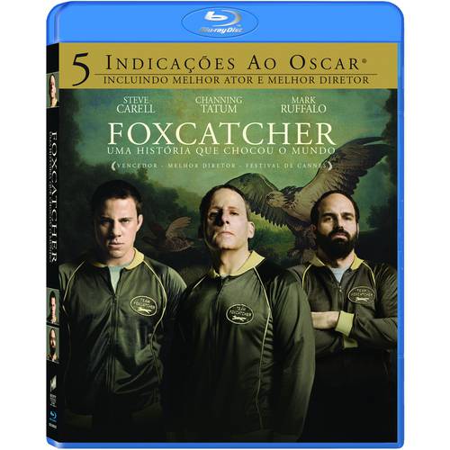 Blu-Ray - Foxcatcher - uma História que Chocou o Mundo - Poster Grátis