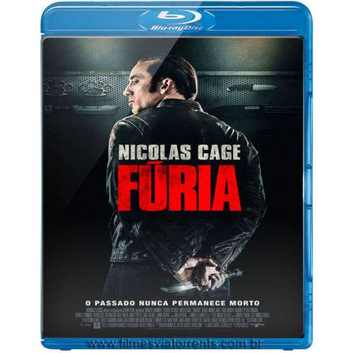 Blu Ray - Fúria - Nicolas Cage