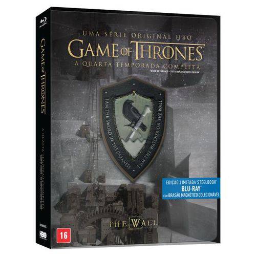 Blu-Ray Game Of Thrones - 4ª Temporada - 5 Discos - Steelbook