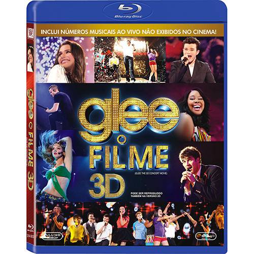 Blu-Ray Glee - o Filme - 3D e 2D