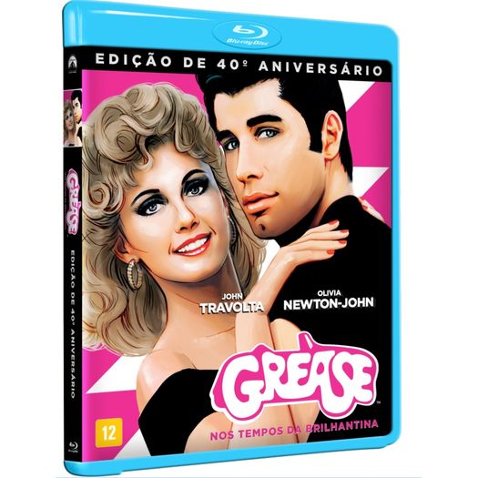 Blu-ray Grease, Nos Tempos da Brilhantina - Edição de 40º Aniversário