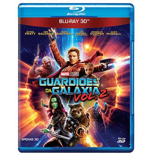 Blu-Ray Guardiões da Galáxia 3D - Vol. 2