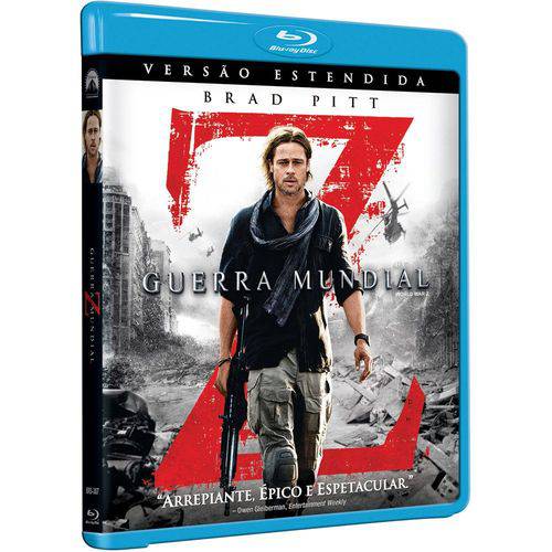 Blu-ray - Guerra Mundial Z - Versão Estendida