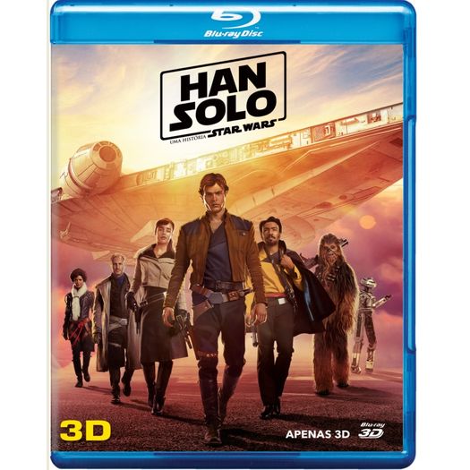 Blu-Ray Han Solo: uma História Star Wars 3d