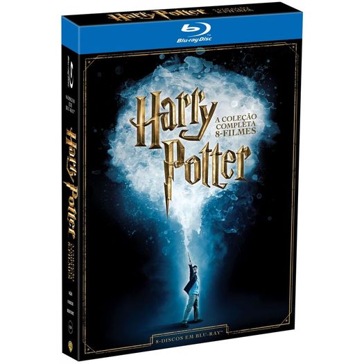Blu-Ray Harry Potter - a Coleção Completa (8 Bds)
