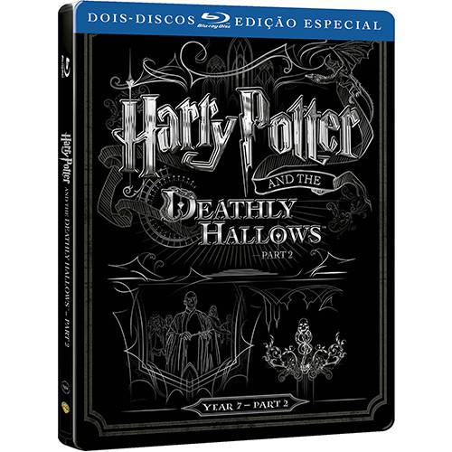Blu-Ray Harry Potter e as Relíquias da Morte - Parte 2 - - Edição em Steelbook