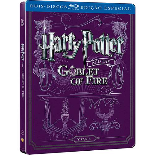 Blu-Ray Harry Potter e o Cálice de Fogo - Edição em Steelbook