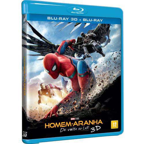 Blu-Ray Homem-Aranha - de Volta ao Lar 3d